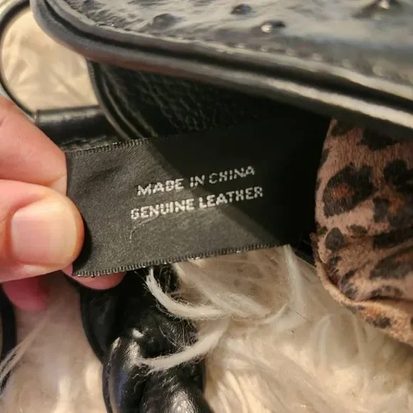 New Isabella Adams Black Leather Purse Handbag - Picture 11 of 13